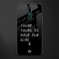you are young glass case for oppo f11 image
