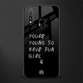 you are young glass case for vivo u20 image