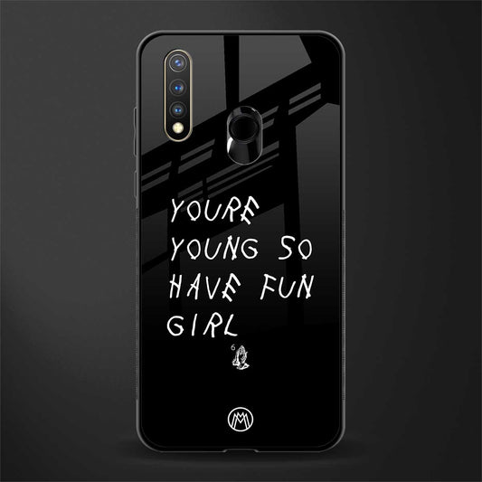 you are young glass case for vivo u20 image