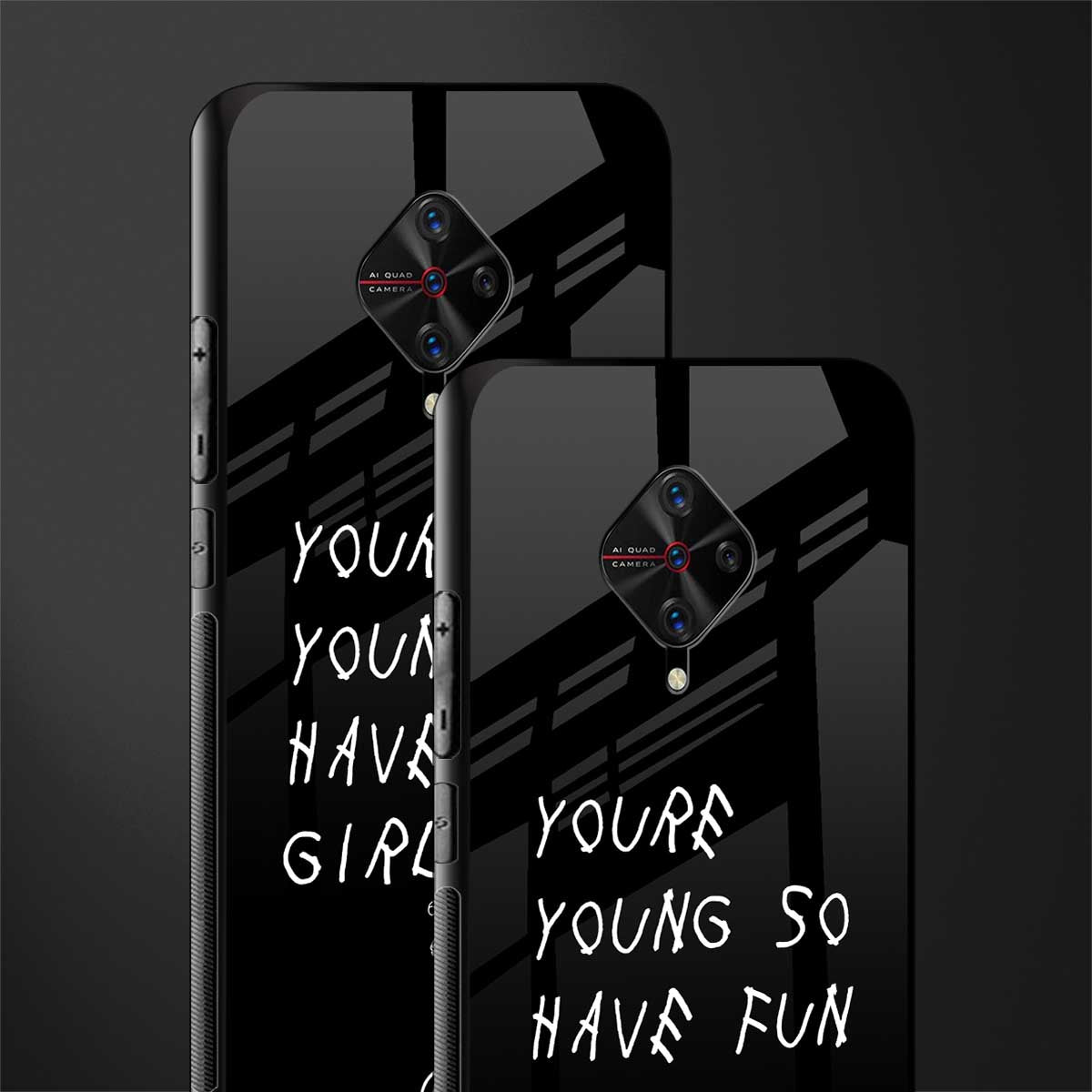 you are young glass case for vivo s1 pro image-2