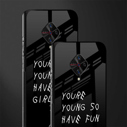 you are young glass case for vivo s1 pro image-2