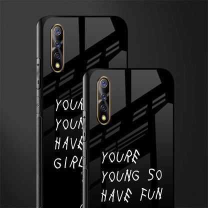 you are young glass case for vivo z1x image-2