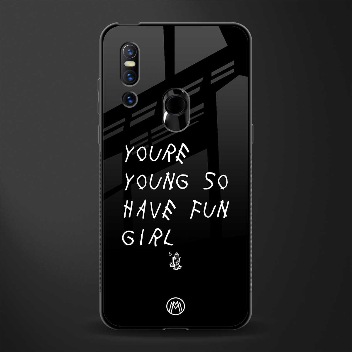 you are young glass case for vivo v15 image