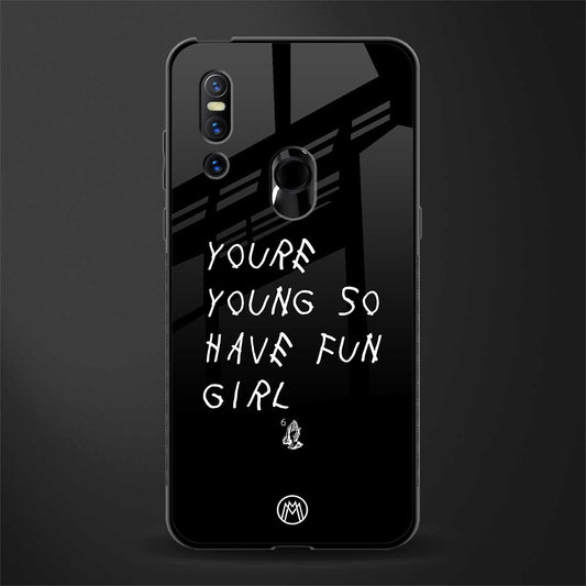 you are young glass case for vivo v15 image