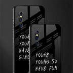 you are young glass case for vivo v15 pro image-2
