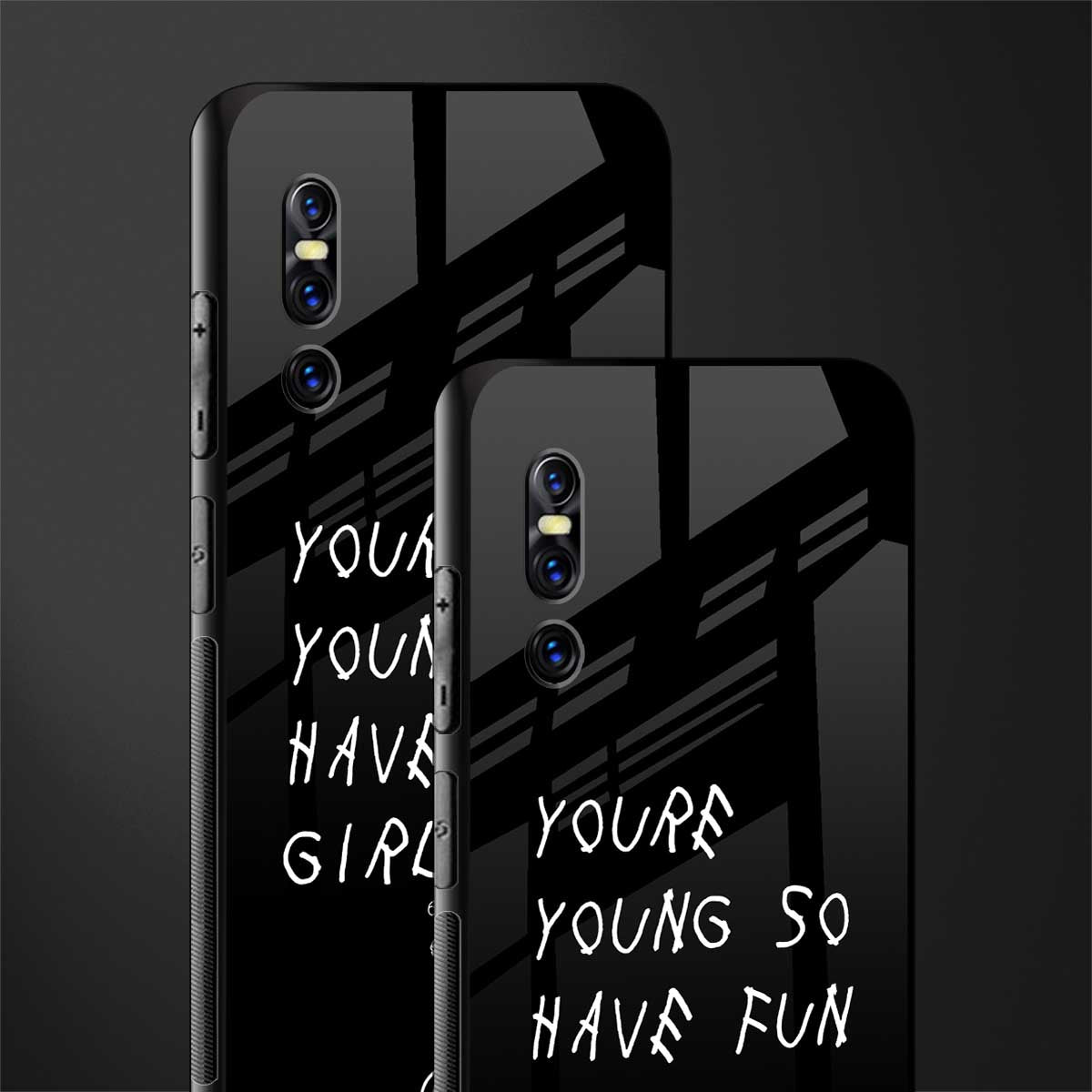 you are young glass case for vivo v15 pro image-2