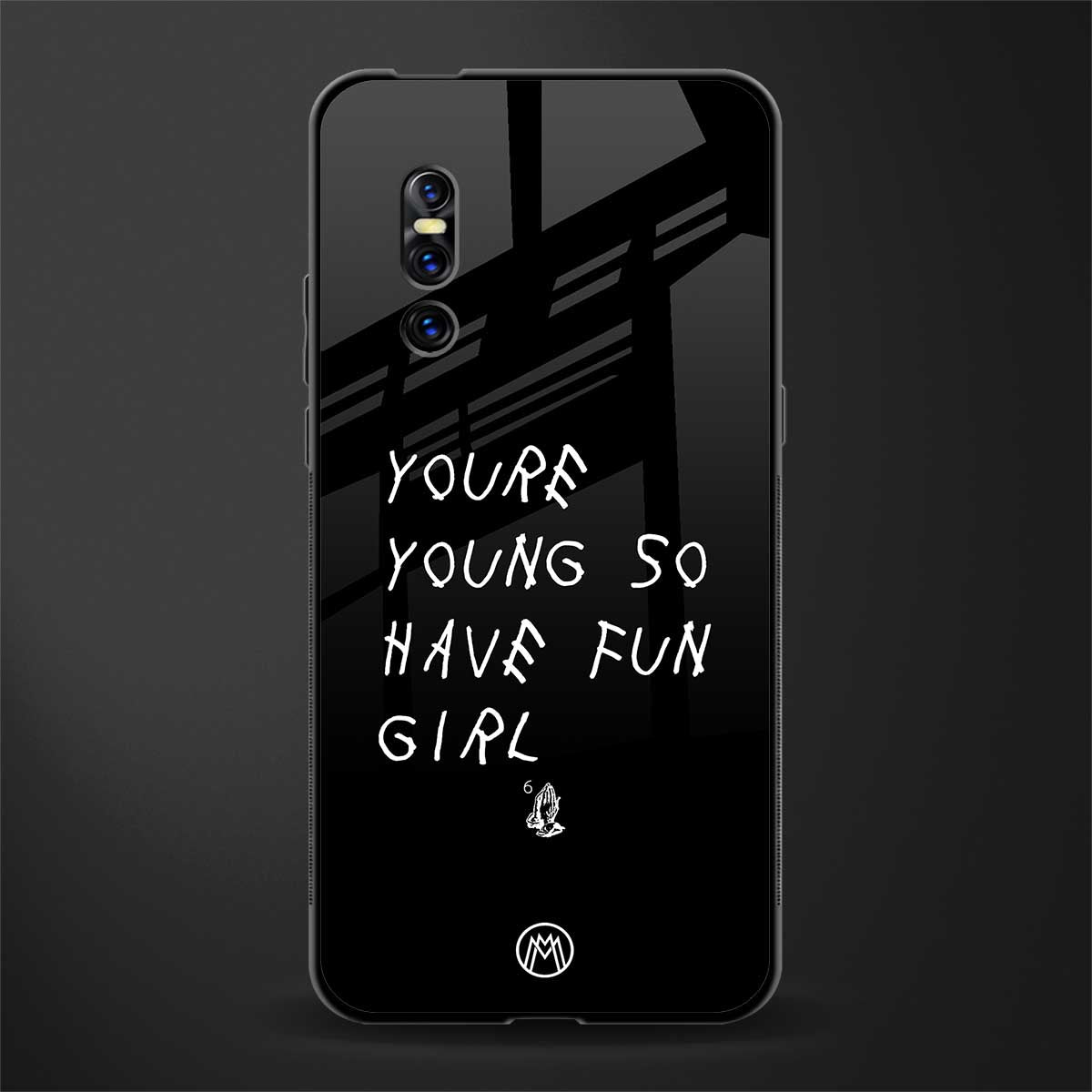 you are young glass case for vivo v15 pro image