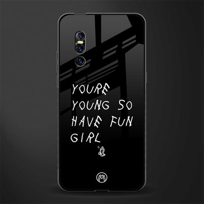 you are young glass case for vivo v15 pro image