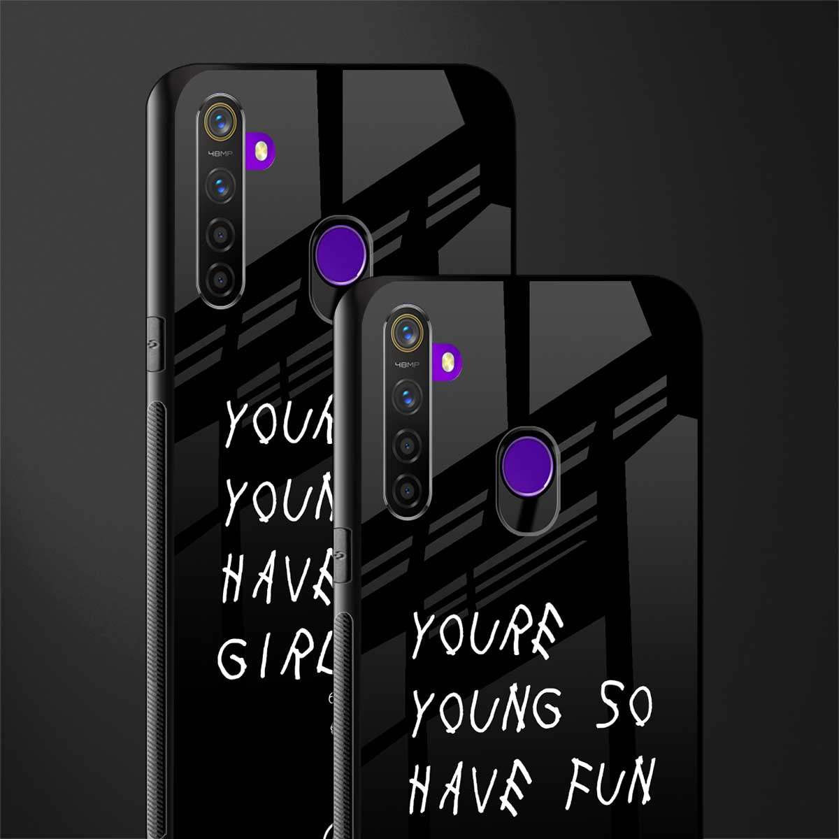 you are young glass case for realme 5 pro image-2