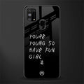 you are young glass case for samsung galaxy m31 prime edition image