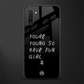 you are young glass case for samsung galaxy note 10 image