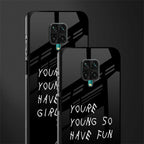 you are young glass case for poco m2 pro image-2