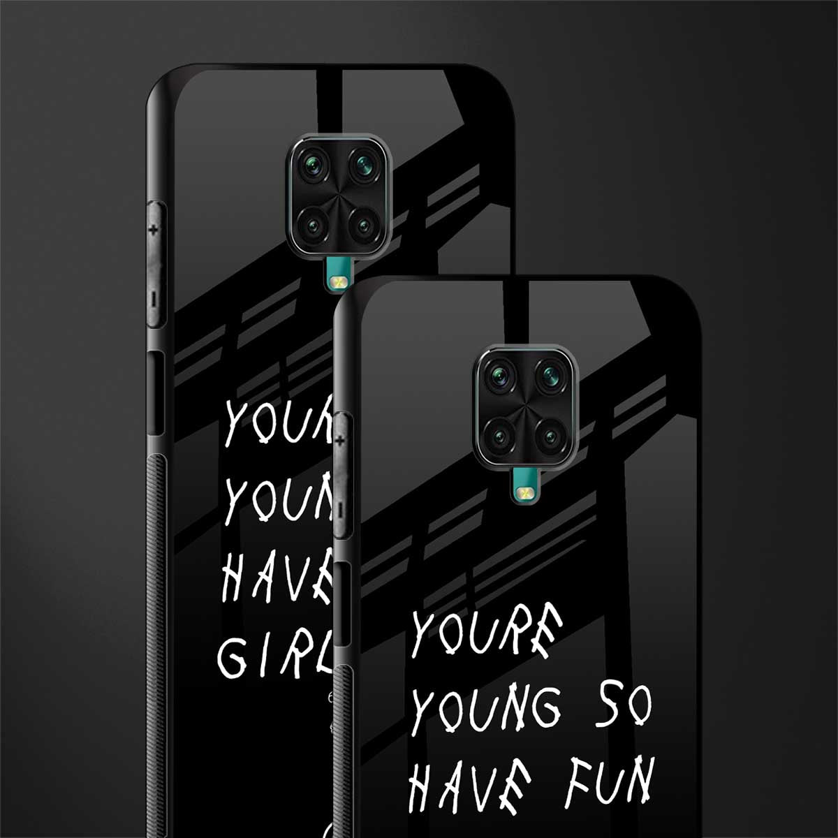 you are young glass case for redmi note 9 pro image-2