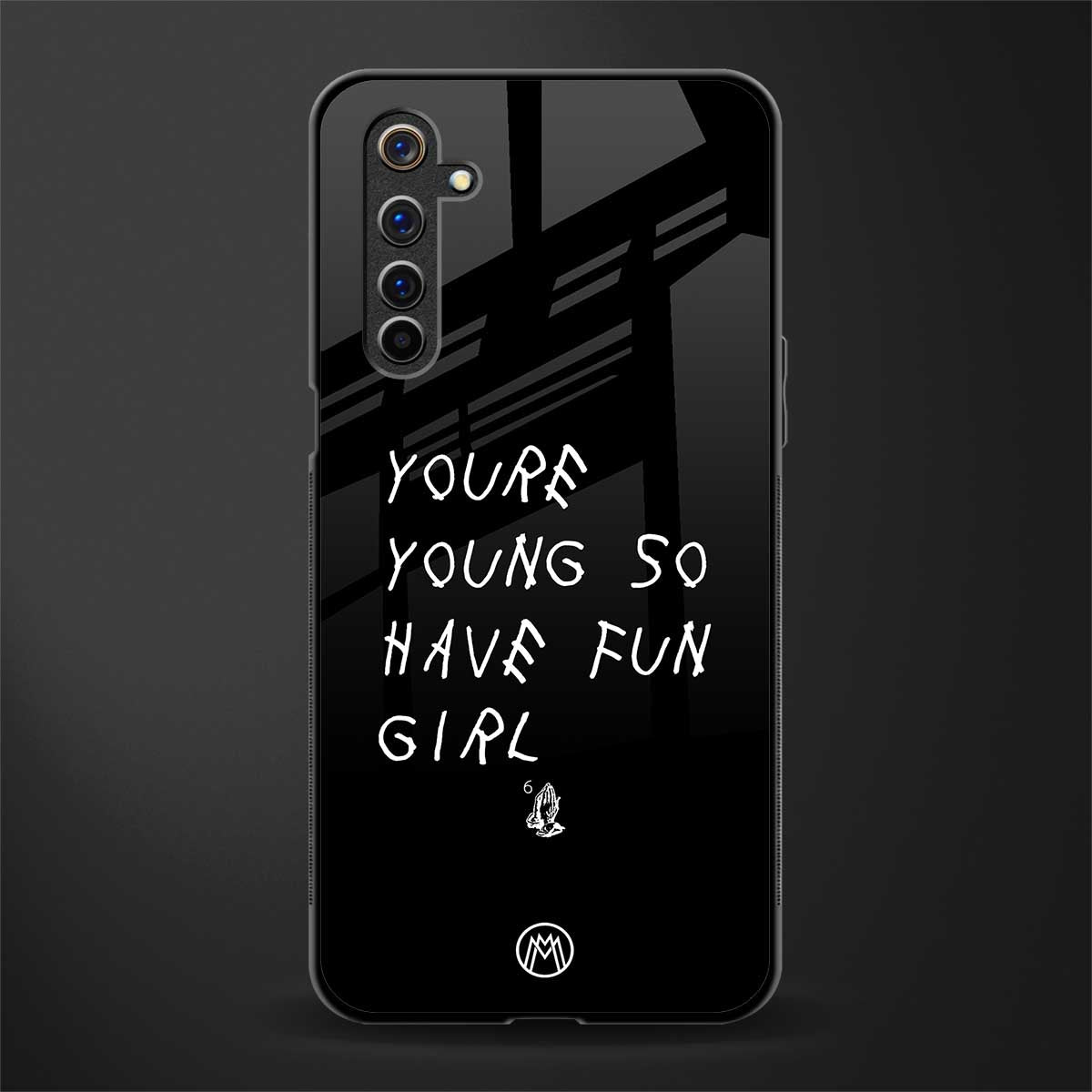 you are young glass case for realme 6 pro image