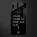 you are young glass case for redmi note 7 pro image
