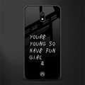 you are young glass case for redmi 8a image
