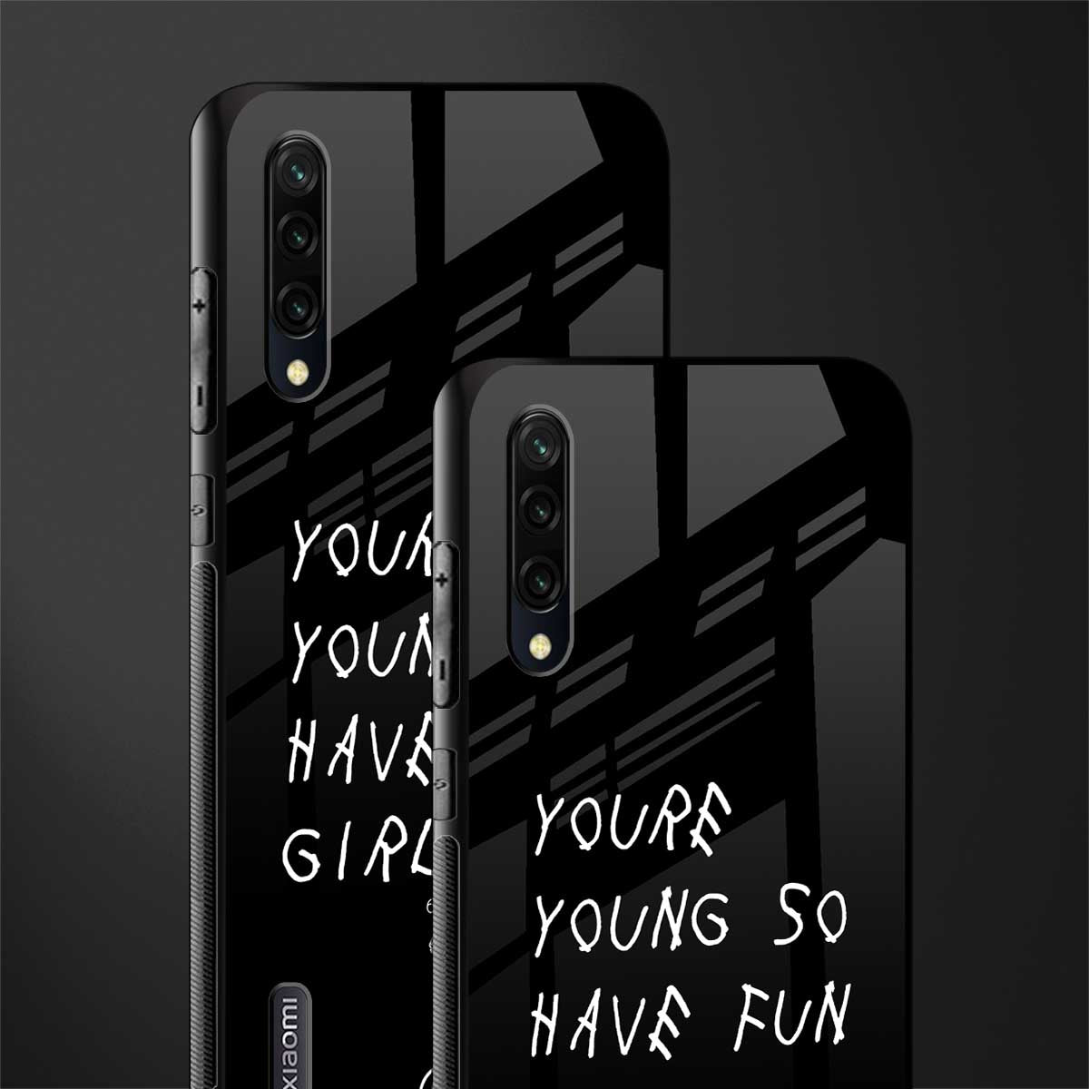 you are young glass case for mi a3 redmi a3 image-2