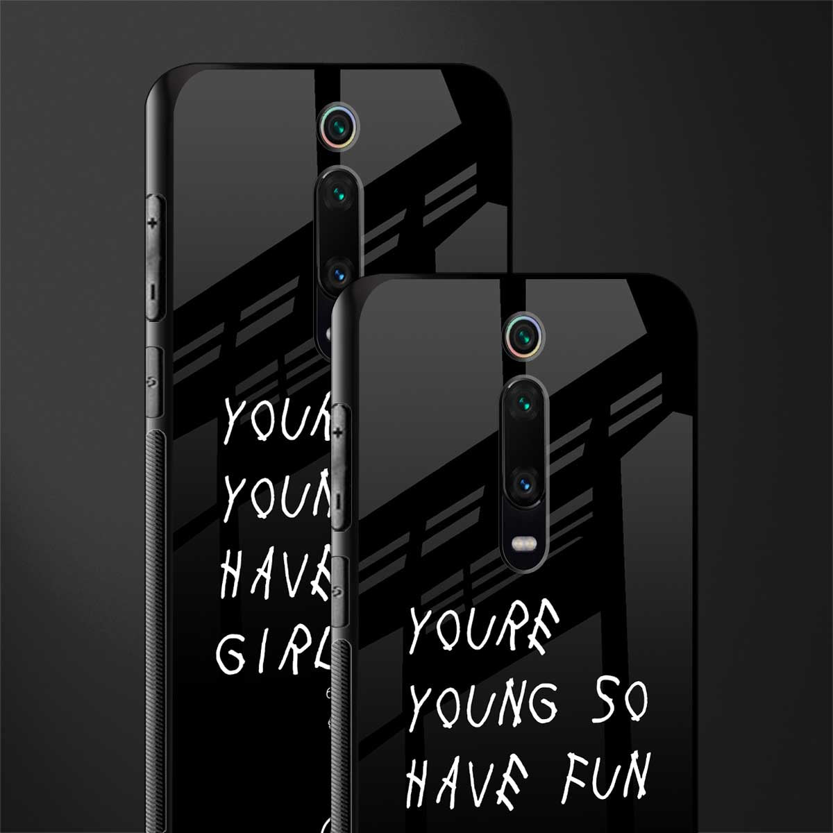 you are young glass case for redmi k20 image-2