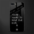 you are young glass case for realme c1 image