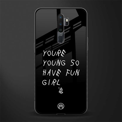 you are young glass case for oppo a5 2020 image