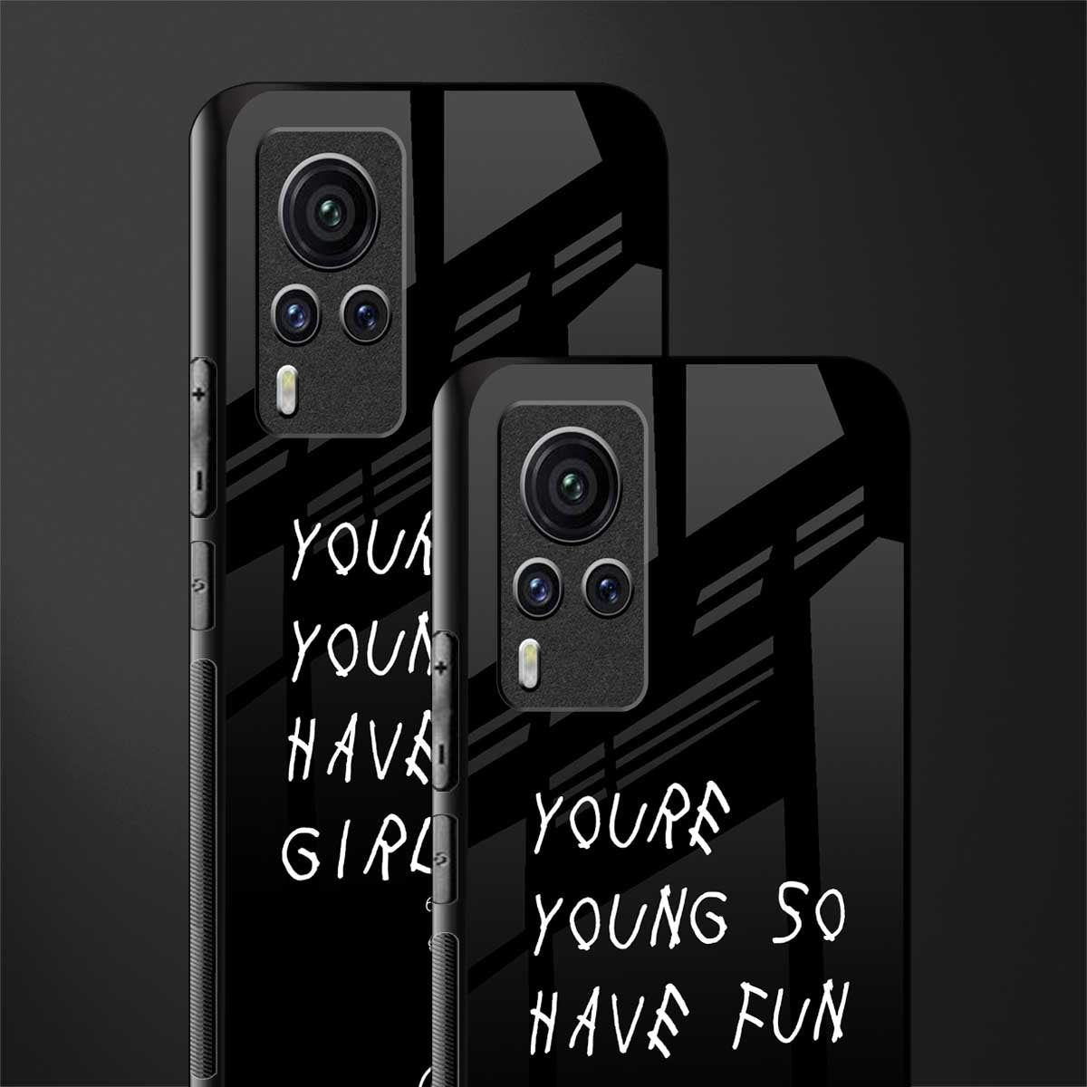 you are young glass case for vivo x60 pro image-2