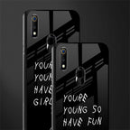 you are young glass case for realme 3 pro image-2