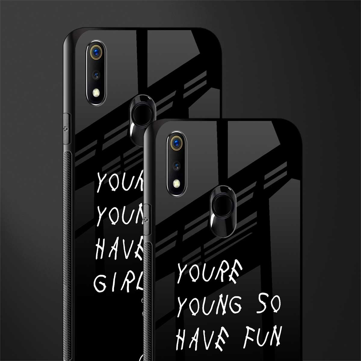 you are young glass case for realme 3 pro image-2