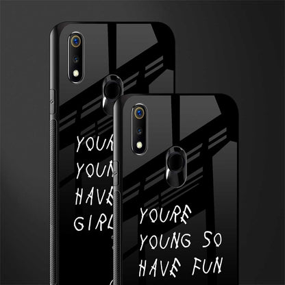 you are young glass case for realme 3 pro image-2