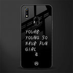 you are young glass case for realme 3 pro image