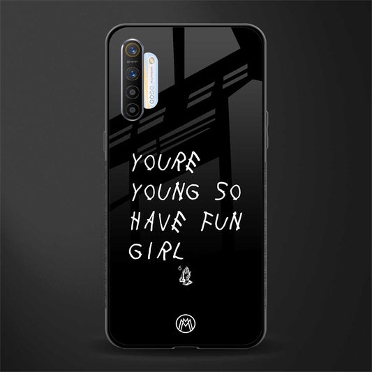 you are young glass case for realme x2 image
