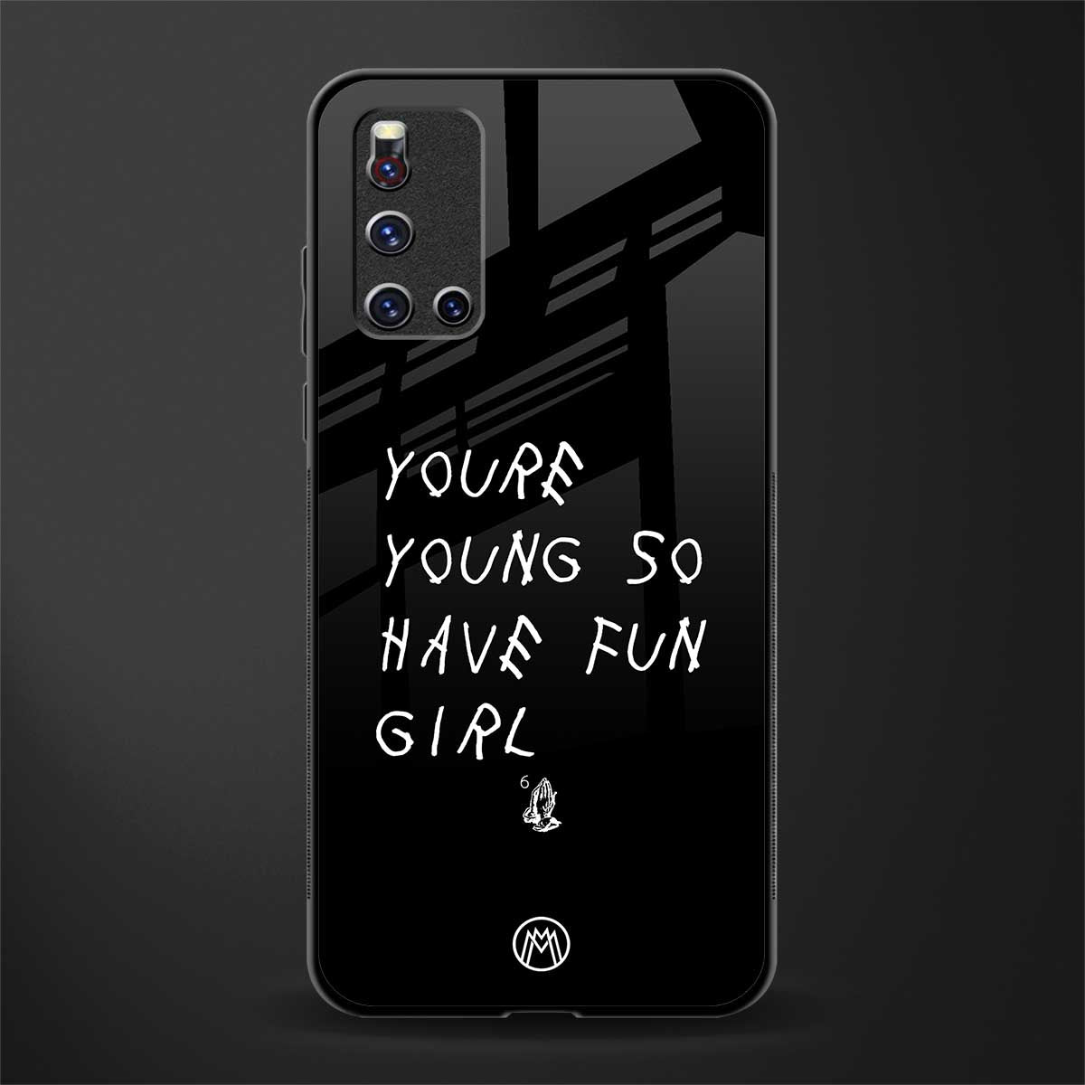you are young glass case for vivo v19 image