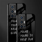 you are young glass case for vivo x70 pro plus image-2