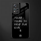 you are young glass case for poco m4 pro 5g image