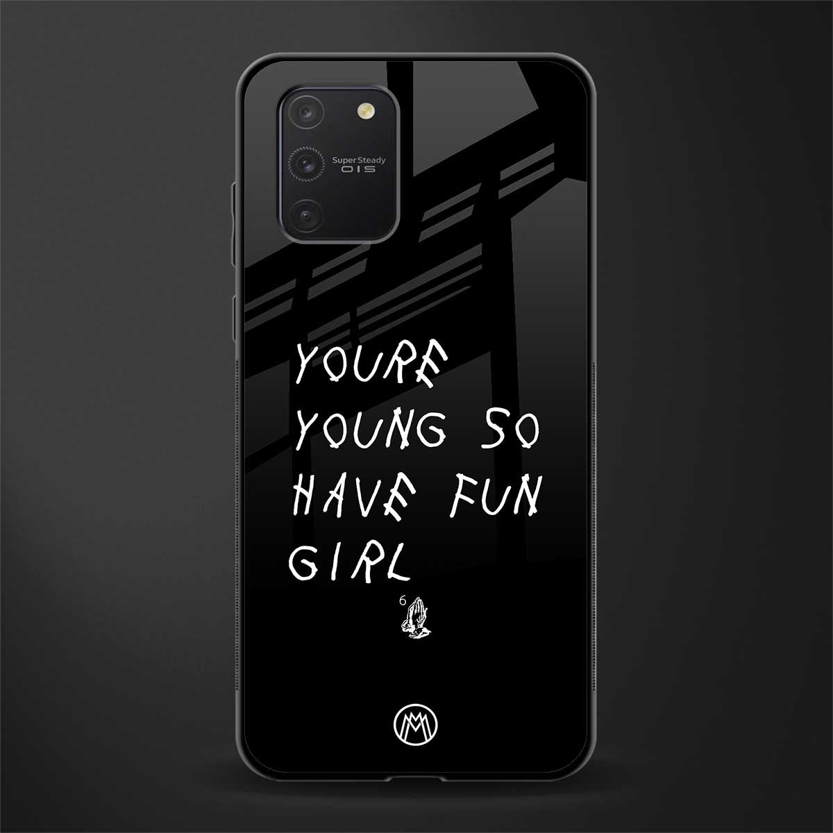you are young glass case for samsung galaxy a91 image