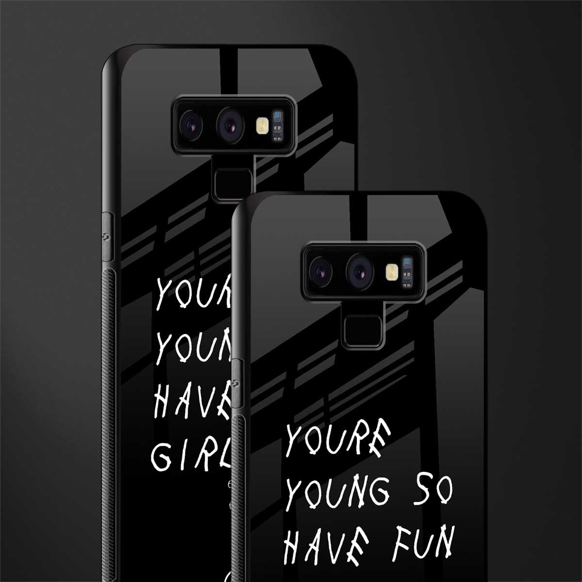 you are young glass case for samsung galaxy note 9 image-2