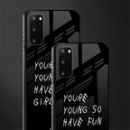 you are young glass case for samsung galaxy s20 image-2
