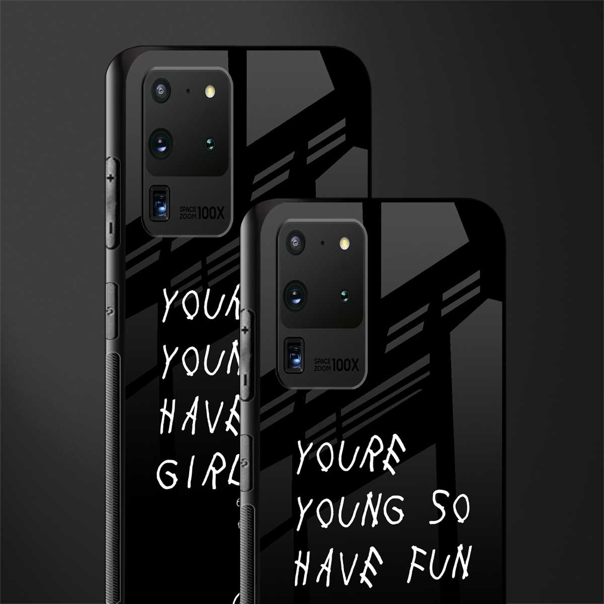 you are young glass case for samsung galaxy s20 ultra image-2