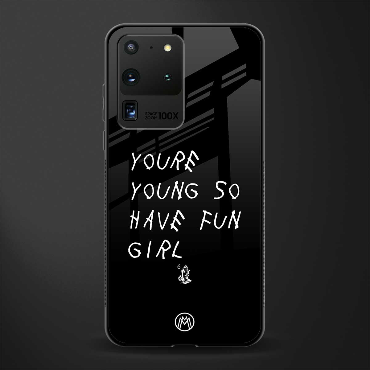 you are young glass case for samsung galaxy s20 ultra image