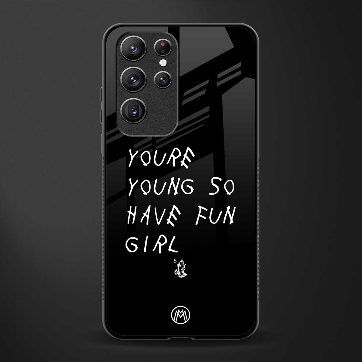 you are young glass case for samsung galaxy s22 ultra 5g image