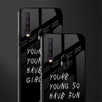 you are young glass case for vivo y12 image-2