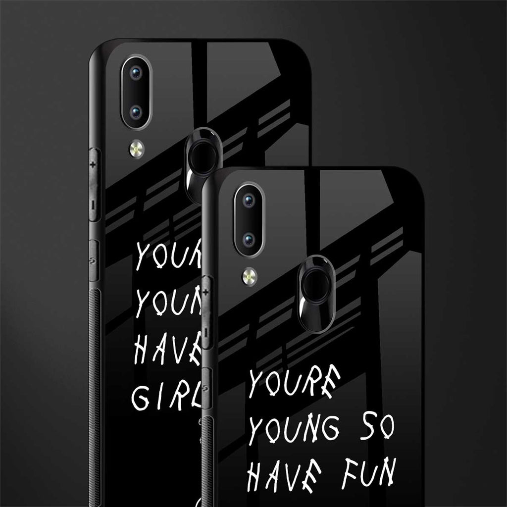 you are young glass case for vivo y91 image-2