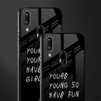 you are young glass case for vivo y91 image-2