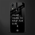 you are young glass case for vivo y91 image