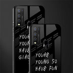 you are young glass case for vivo y50 image-2