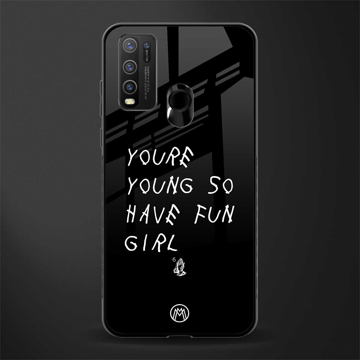 you are young glass case for vivo y30 image