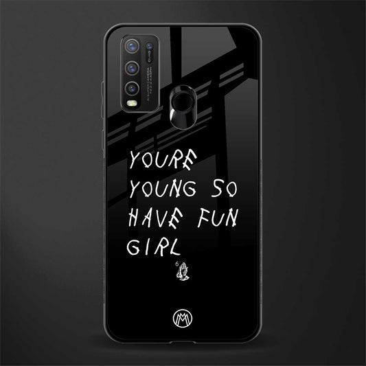 you are young glass case for vivo y30 image