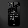 you are young glass case for samsung galaxy a21s image