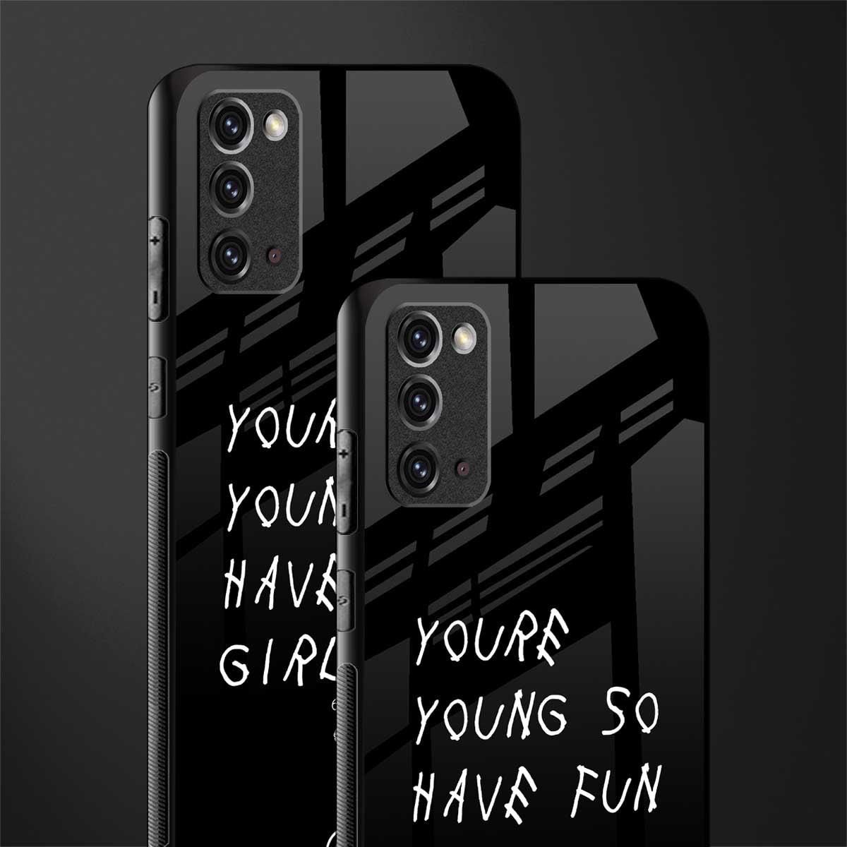 you are young glass case for samsung galaxy note 20 image-2