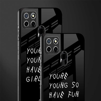 you are young glass case for realme narzo 20 image-2
