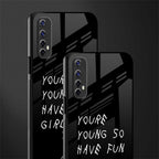 you are young glass case for realme narzo 20 pro image-2